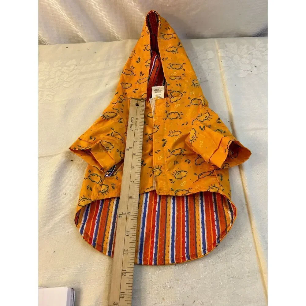 Dodo‎ dog rain jacket M Medium Yellow